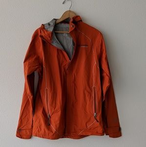 Orange Columbia Lightweight Windbreaker